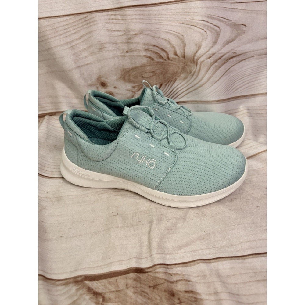 Ryka Recovery Renew Slip On Shoes Mint Green RE-ZORB Lite Women's 9M NWOT